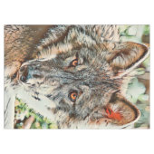 Toony Wolf Tischdecke (Vorderseite (Horizontal))