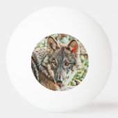 Toony Wolf Tischtennisball (Rückseite)