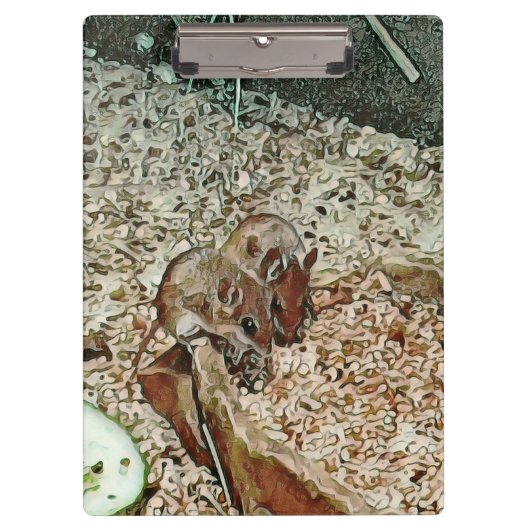 Toony Zwergmäuse Klemmbrett (Vorderseite)