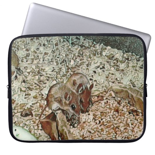 Toony Zwergmäuse Laptopschutzhülle (Vorderseite)