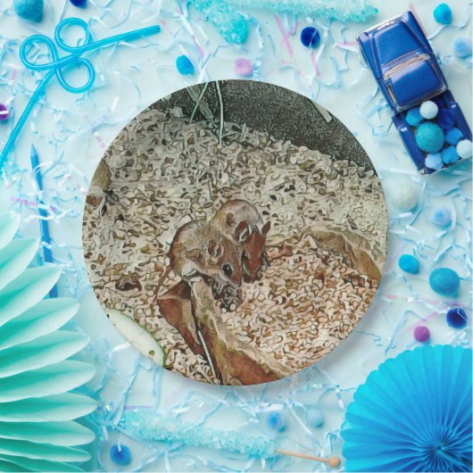 Toony Zwergmäuse Pappteller (Party)