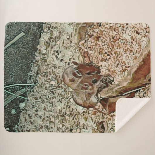 Toony Zwergmäuse Sherpadecke (Vorderseite (Horizontal))