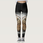 "Toot Ihre eigenen Horn-" Leggings (Vorderseite)