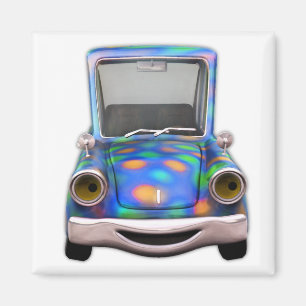  Toot! Toot! Niedlicher kleiner Cartoon Magnet