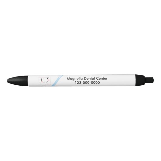 Tooth and Toothbrush Dental Design Kugelschreiber (Vorderseite)