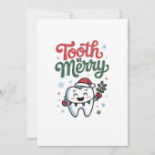 Tooth Be frohe Zahnarzt Weihnachten Weihnachten We Einladung (Vorderseite)