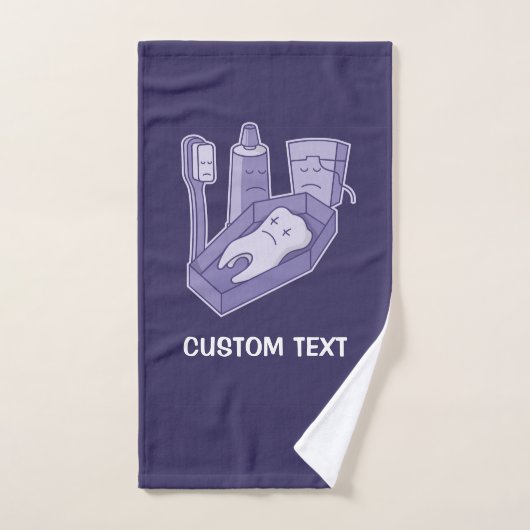 Tooth-Beerdigung Badhandtuch Set (Handtuch)