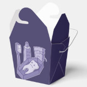 Tooth-Beerdigung Geschenkschachtel (Geöffnet)