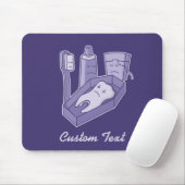 Tooth Beerdigung Mouse Pad Mousepad (Mit Mouse)
