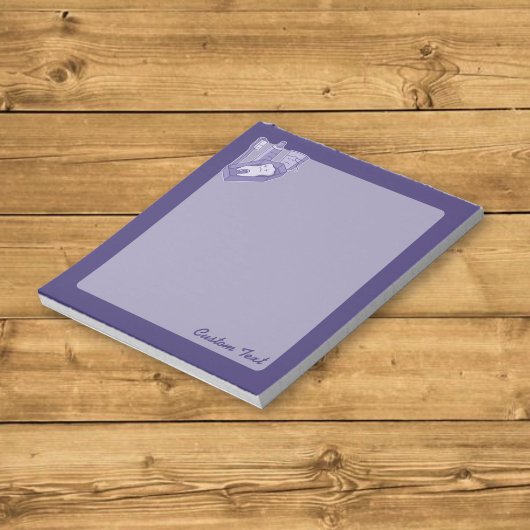 Tooth-Beerdigung Notepad Notizblock