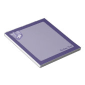 Tooth-Beerdigung Notepad Notizblock (angewinkelt)