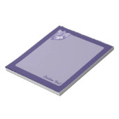 Tooth-Beerdigung Notepad Notizblock (Rotiert)