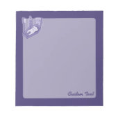 Tooth-Beerdigung Notepad Notizblock (Vorderseite)