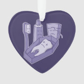 Tooth-Beerdigung Ornament (Vorderseite)