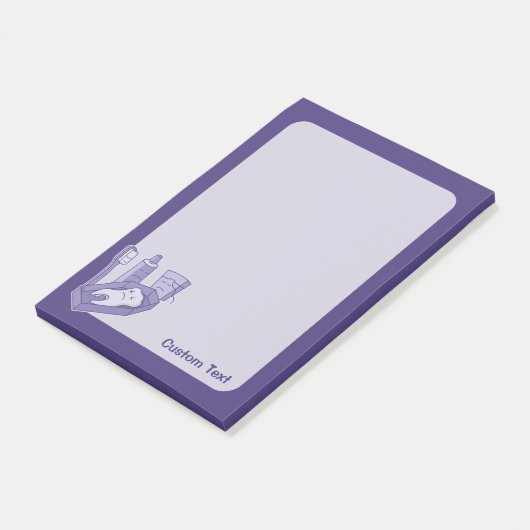 Tooth-Beerdigung Post-it Klebezettel (angewinkelt)