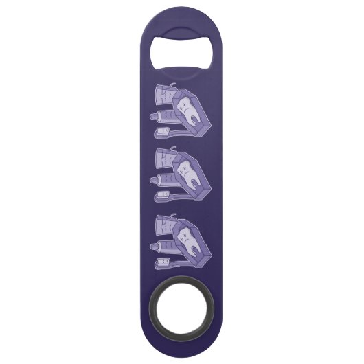 Tooth-Beerdigung Speedflaschenöffner (Vorderseite)