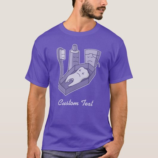 Tooth-Beerdigung-T - Shirt (Vorderseite)