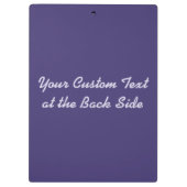 Tooth-Beerdigung-Zwischenablage Klemmbrett (Rückseite)