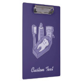 Tooth-Beerdigung-Zwischenablage Klemmbrett (Rechts)