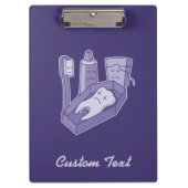 Tooth-Beerdigung-Zwischenablage Klemmbrett (Vorderseite)