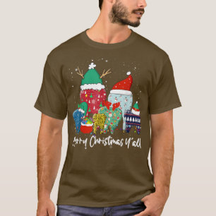 Tooth Costume Dental Assistant Xmas Merry Christma T-Shirt