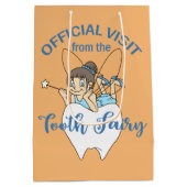 Tooth Fairy Besuch Mittlere Geschenktüte (Rückseite)