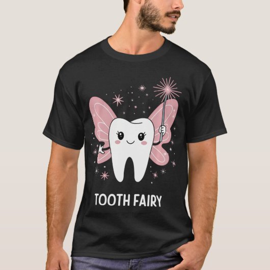 Tooth Fairy Costume Sweet Tooth T-Shirt (Vorderseite)