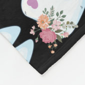 Tooth Fairy Dentist Orthodontist Zahnmedizinerin Fleecedecke (Ecke)