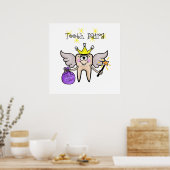 Tooth Fairy Funny Cartoon Poster  Customize It! (Küche)