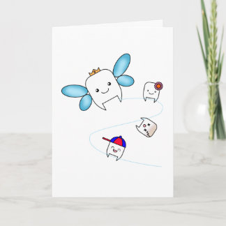 Tooth Fairy Gratulations Card Karte