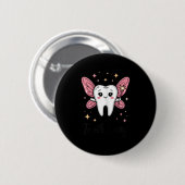 Tooth Fairy Halloween  Button (Vorne & Hinten)