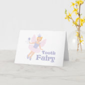 Tooth Fairy Karte (Gelbe Blume)