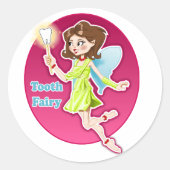 Tooth Fairy Keepake Sticker (Vorderseite)