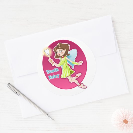 Tooth Fairy Keepake Sticker (Umschlag)