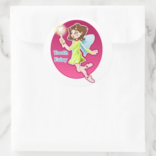 Tooth Fairy Keepake Sticker (Tasche)