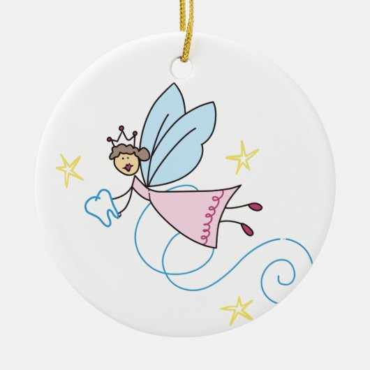 Tooth Fairy Keramik Ornament (Vorne)