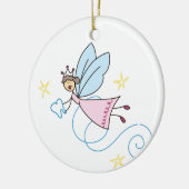 Tooth Fairy Keramik Ornament (Links)