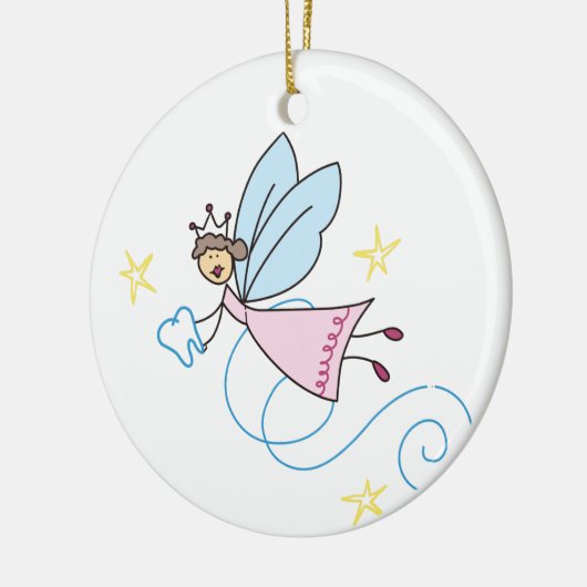 Tooth Fairy Keramik Ornament (Links)