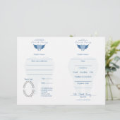 Tooth Fairy Letter & Receipt Blue (Stehend Vorderseite)