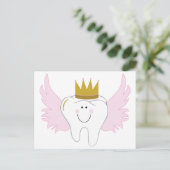 Tooth Fairy Postkarte (Stehend Vorderseite)