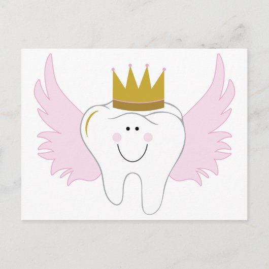Tooth Fairy Postkarte (Vorderseite)