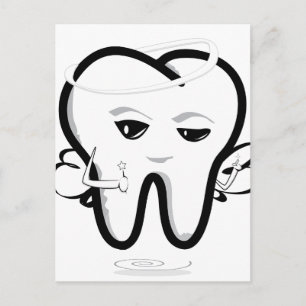 Tooth Fairy Postkarte