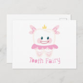 Tooth Fairy Postkarte (Vorne/Hinten)