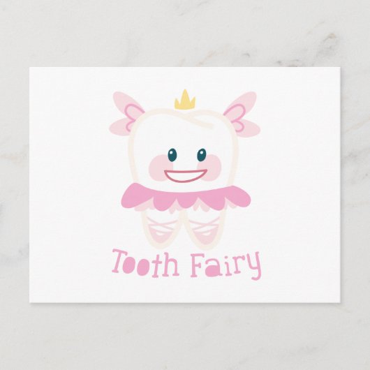 Tooth Fairy Postkarte (Vorderseite)