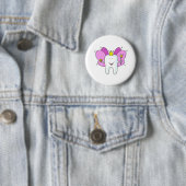Tooth Fairy Princess gratuliert Button (Beispiel)