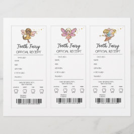 Tooth Fairy Receipt