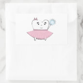 Tooth Fairy Rechteckiger Aufkleber (Tasche)