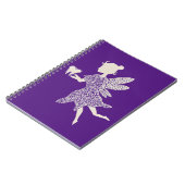 Tooth Fairy Silhouette Notizblock (Linke Seite)