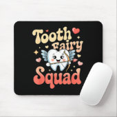 Tooth Fairy Squad Cute Cud Tooth Retro Dental Humo Mousepad (Mit Mouse)