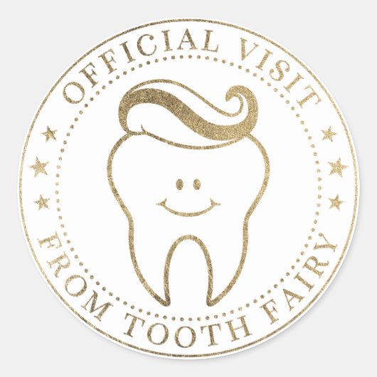 Tooth Fairy Sticker (Vorderseite)